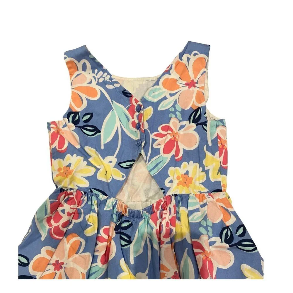 Gymboree Blue Floral Dress